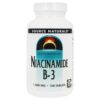 Source Naturals Niacinamide 1500mg Vitamin B-3 Timed Release Energy Support - 100 Tablets