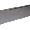 NamePlate Holder, Wall or Door, Silver 2x12
