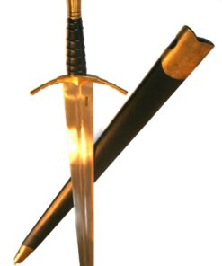 Medieval Warrior The Mercenary Sword Full Tang Tempered Hand Forged Blade with Leather Scabbard 31 51jWQzQM2ML