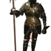 NauticalMart Medieval Knight Gothic 15th Century Closed Full Suit of Armor Wearable Halloween Costume in Antique 38 51jaSc6BxaL