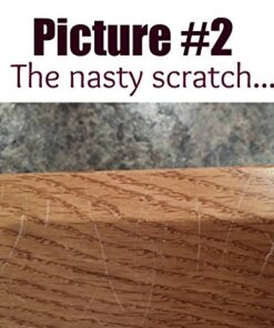 WearMax® Hardwood Flooring Scratch Repair Touch up & Remover for Eliminating White Lines from Wood Floors, Clear 26 51jlQkmG5NL