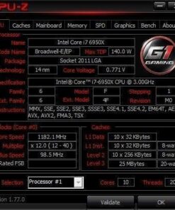Intel BX80671I76950X Boxed Core i7-6950X Processor Extreme Edition (25M Cache, up to 3.50 GHz) 3.0 10 58 51jse3ZtVcL