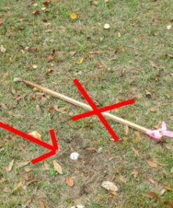 Galvanized Survey Markers - 12 Pack - Low Profile Survey Stakes (Plain) 13 51jtQgdE28L