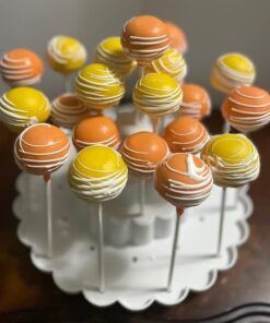 Nordic Ware 50008 Tiered Cake Pop Display Stand, Holds 37 pieces, White 33 51jvM9CJsuL 1