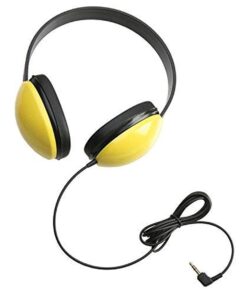Califone 2800-YL Listening First Headphones in Yellow