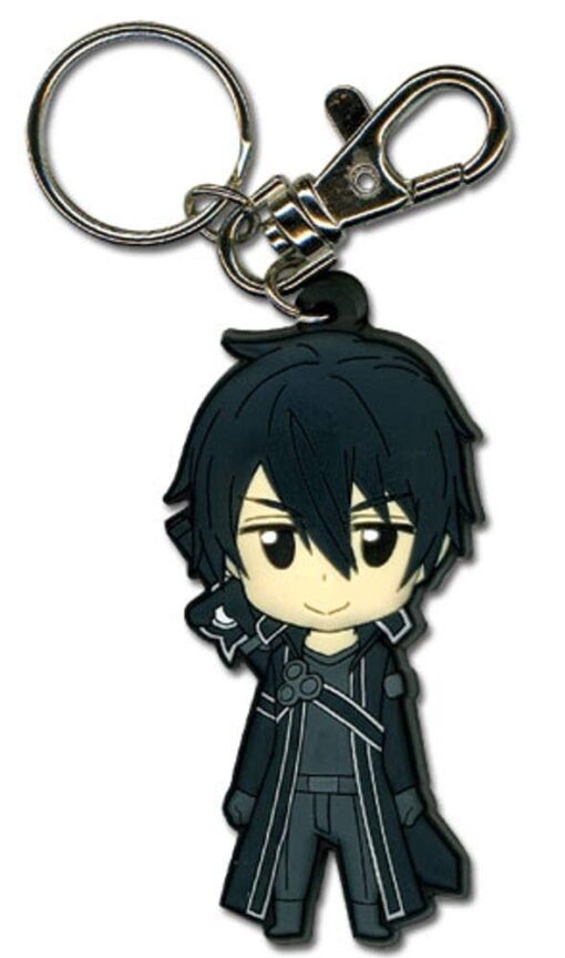 Great Eastern Entertainment Sword Art Online Kirito PVC Keychain Multicolor, 2"