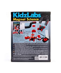 4M Magnet Science Kit - 10 Magnetic Experiments & Games (over 25 pieces to Build & STEM Learn From) - Power the Racer with a Magnet, Levitate a Magnet, Magnetic Yacht & Fishing, Boys & Girls, Age 8+ 20 51k0wby0PML 1
