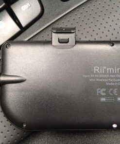 Rii 2.4G Mini Wireless Keyboard with Touchpad Mouse,Lightweight Portable Controller with USB Receiver Remote Control for Windows/ Mac/ Android/ PC/Tablets/ TV/Xbox/ PS3. X1-Black . 39 51k5DKr9KL