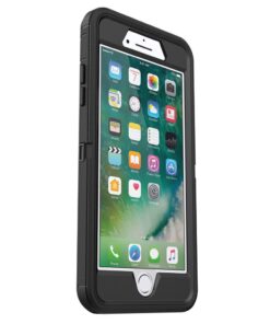 OtterBox IPhone 8 PLUS & IPhone 7 PLUS (ONLY) Defender Series Case - BLACK, Rugged & Durable, with Port Protection, Includes Holster Clip Kickstand Standard Packaging 22 51k7h0VRaQL