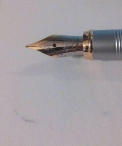 JINHAO 250 Stainless Steel Gold Trim Fountain Pen - Medium 1 35 51kAiUyDr9L