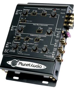 Planet Audio EC20B Car Electronic Crossover – 3 Way, Pre-amp, Fine Tune Your High-Mid-Low Range Speaker Frequencies, Equalizer, DPS Audio Processor, Remote Subwoofer Control 7 51kEwler8rL