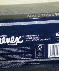 Kleenex® Hand Towels with Premium Absorbency Pockets (01701), Pop-Up Box, White, 18 Boxes / Case, 120 Hand Towels / Box, 2,160 Hand Towels / Case 32 51kFi7qNbqL