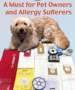 EnviroCare Replacement Allergen Vacuum Cleaner Dust Bags designed to fit Kenmore Canister Type C or Q 50555, 50558, 50557 and Panasonic Type C-5 3 pack 13 51kGMwauSL 3