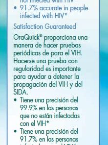 The OraQuick® In-Home HIV Test 1 Count (Pack of 1) - 24 51kIrBrvDSL