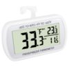 Waterproof Refrigerator Fridge Thermometer, Digital Freezer Room Thermometer, Max/Min Record Function Large LCD Screen and Magnetic Back for Kitchen, Home, Restaurants (1 Pack) 1 14 51kQdeMtqfL