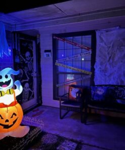 Skeleton Door Cover - Halloween Wall Decoration 25 51kVVra8pDL