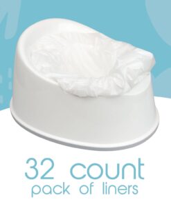 TidyTots Disposable Potty Chair Liners - Value Pack - Universal fits most potty chairs - 32 Liners 15 51kVrQQ0VdL