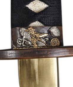 Handmade Sword - 1080/1095 Steel Fully Hand Forged Temper Practical Samurai Katana Sword, Clay Tempered, Full Tang, Sharp, Wooden Scabbard Dragon222 12 51kXVQnJSEL