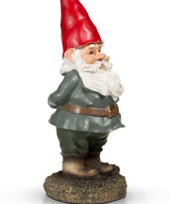 Garden Gnomes Outdoor and Indoor Statue 10'' Weather-Resistant Lawn Gnome With Red Hat and Adorable beard, Adds Whimsical Charm to Your Garden Gnomes Decorations for Yard. 10 in 24 51kY9ZTsavL