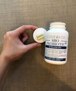 Codeage SBO Probiotics, 50 Billion CFUs Per Serving, Multi Strain Soil Based Organisms Blend and Organic Fermented Botanical Blend, Shelf-Stable, 90 Capsules 1 20 51keJnuXmfL