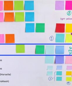 Post-it Super Sticky Recycled Notes, 3x3 in, 24 Pads, 2x the Sticking Power, Poptimistic, Bright Colors, 30% Recycled Paper (654-24SST-CP) 39 51kiXGVaPnL