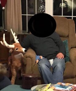 Melissa & Doug Giant Deer - Lifelike Stuffed Animal (over 3 feet long) 32 51kjr7HMMgL 1