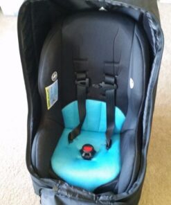 J.L. Childress Ultimate Backpack PREMIUM Padded Car Seat Travel Bag - Thick Padding, Heavy Duty Backpack - Gate Check Bag for Car Seats - Fits All Car Seats & Booster Seats - Black 47 51kkoDqrv0L 2