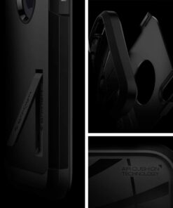 Spigen Tough Armor Designed for iPhone Xs Case (2018) / Designed for iPhone X Case (2017) - Matte Black 41 51ktzN0K5IL