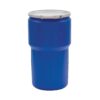 Eagle 14 Gallon High Density Polyethylene Lab Pack Barrel Drum with Metal Lever-lock Lid, 26.5" Height, 15" Diameter, Blue, 1610MB 4 51ku1jLodIS