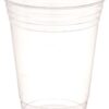 SOLO Cup Company -100 Company Plastic Party Cold Cups, 16 oz, Clear, 100 pack 7 51ku5nYObL