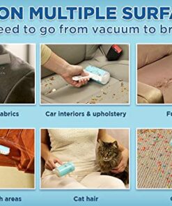 Schticky Lint Roller Set - Reusable & Washable Lint Roller Cleaner for Clothes Sofa Furniture Car Cat Dog Hair - Clean in a Quickly (3 Piece) 3 Piece Set 8 51kzFdypHkL