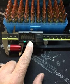 Mitutoyo 500-196-30 Advanced Onsite Sensor (AOS) Absolute Scale Digital Caliper, 0 to 6"/0 to 150mm Measuring Range, 0.0005"/0.01mm Resolution, LCD Standard AOS 43 51l 1PrQ2sL