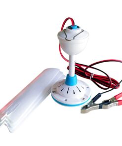 SKYRI DC 12V Ceiling Fan Portable Mini Fans for Camping Outdoor Gazebo,Mini Hanging Camper Tents Fan White 10 51l eRpb9qL