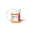 BigMouth Inc. Prescription Coffee Mug - Large Funny Prescription Coffee Cup - Unique Pharmacy Gifts - Hilarious Novelty and Gag Gifts for Doctor - Dishwasher-Safe Ceramic Pill Bottle Coffee Cup - 12oz White