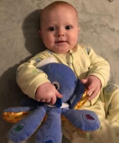 Baby Einstein Octoplush Musical Huggable Stuffed Animal Plush Toy, Learn Colors in 3 Languages, Blue, 11" Age 3 Month and up, Musical Octopus Plush 11" 52 51l3zHtxLuL