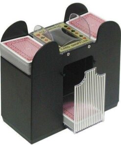 Casino 6 Deck Automatic Card Shuffler Bridge and Stand