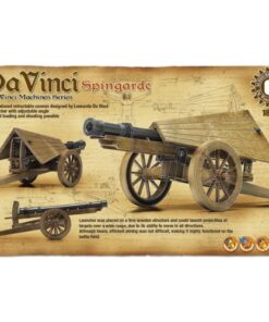 Alternative view of Academy Da Vinci Spingarde Cannon