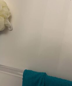 Shower Body Brush with Bristles and Loofah,Back Scrubber Bath Mesh Sponge with Curved Long Handle for Skin Exfoliating Bath, Massage Bristles Suitable for Wet or Dry, Men and Women (Blue) 22 51lApcwEfL