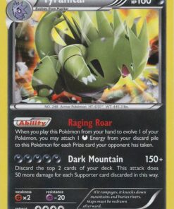 Pokemon - Tyranitar (56/124) - XY Fates Collide - Holo