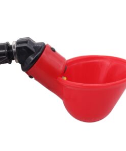 MOTOKU Poultry Quail Chicken Hen Duck Automatic Water Drinking Cups Waterer Drinker with Nuts 30 Pack 14 51lIYjw3R4L