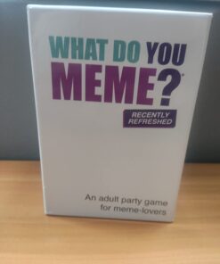 WHAT DO YOU MEME? Core Game - The Hilarious Adult Party Game for Meme Lovers Classic 47 51lLoGADfrL