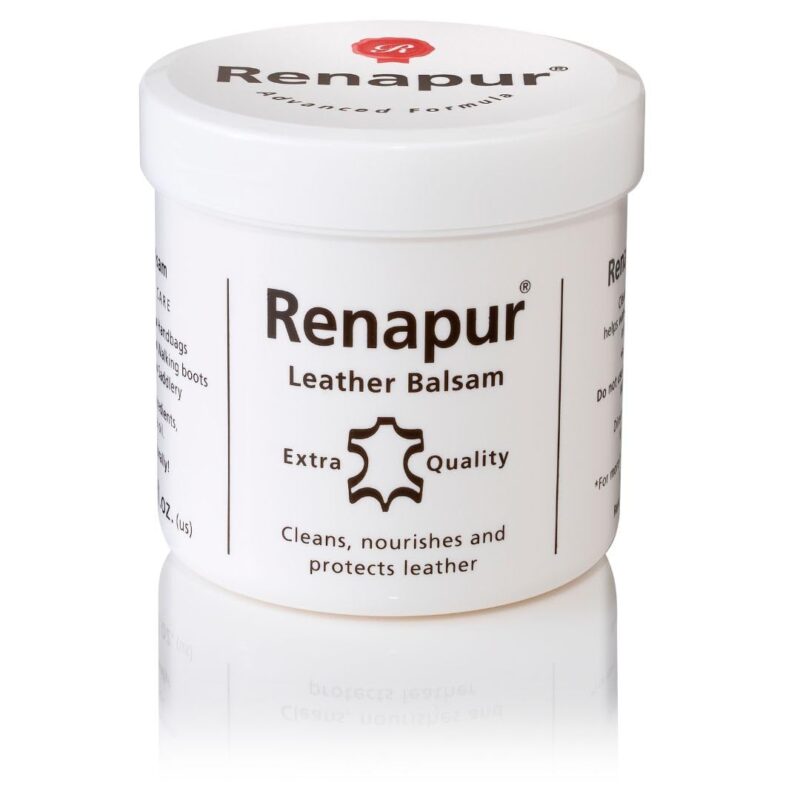 Catalog 1 Renapur Leather Balsam, Natural Conditioner, Protector and Restorer — for Leather Furniture, footwear, Purses & Bags, Car interiors & Bikes, Saddlery & Tack. (6.7 fl oz + Applicator Sponge)