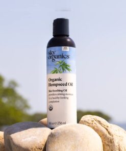 Sky Organics Organic Hemp Seed Oil for Face, 100% Pure & Cold-Pressed USDA Certified Organic to Nourish, Soothe & Strengthen, 8 fl. Oz. 21 51lRt6rrlL