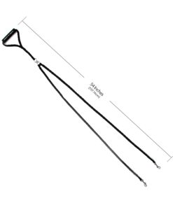 Dual Dog Leash - Double Dog Leash for Two Dogs - Tangle Free - Heavy Duty Double Ended Tandem Leash with Padded Handle for Small Medium or Large Dogs Black 21 51lVpTKq8nL