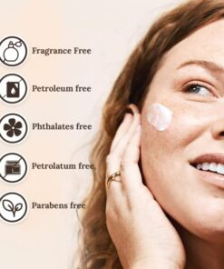 Face Moisturizer for Dry Skin - Facial Moisturizer for Women & Men - Dry Skin Face Moisturizer with Manuka Honey, Aloe Vera & Cehami - Soothing & Redness Relief Face Creams for Sensitive Skin & Eczema 16 51lYm9WoXsL