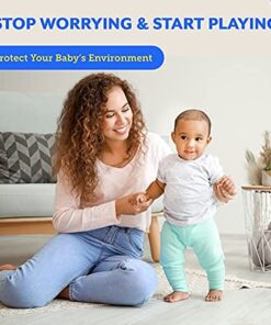 Eco Baby Magnetic Cabinet Locks for Babies - Magnetic Baby Proofing Cabinet Locks, Child Locks for Cabinets Drawers Doors for Back to School - Easy Installation No Tools Required (12 Pack and 2 Keys) Standard 12.0 32 51lqP8GCmS