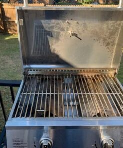 Cuisinart CGG-306 Chef's Style Portable Propane Tabletop 20,000, Professional Gas Grill, Two 10,000 BTU Burners, Stainless Steel Professional Gas Grill, Two-Burner, Stainless Steel 42 51luxEjXgML