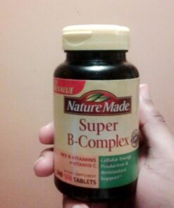 Nature Made Super B Complex with Vitamin C and Folic Acid, Dietary Supplement for Immune Support, 140 Tablets, 140 Day Supply 140 Count 45 51lx4hiy9pL