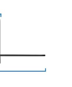 Alternative view of Mount-It! TV Shelf | Single Floating Component Shelf for Cable Box, Playstation, DVD Player, and Xbox | Tempered Glass Material, 22 Lbs Capacity (Black) 1 Shelf