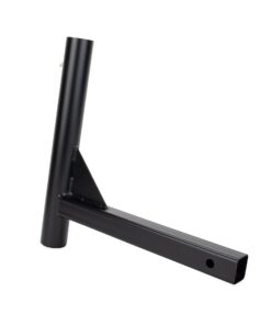 Camco Camper/RV Hitch Mount Flagpole Holder | Holds Flagpoles Up to 2.3” in Diameter & Fits Standard 2” Hitch Receivers | Powder-Coated Finish (51611) 26 51mHrmkzpL 2